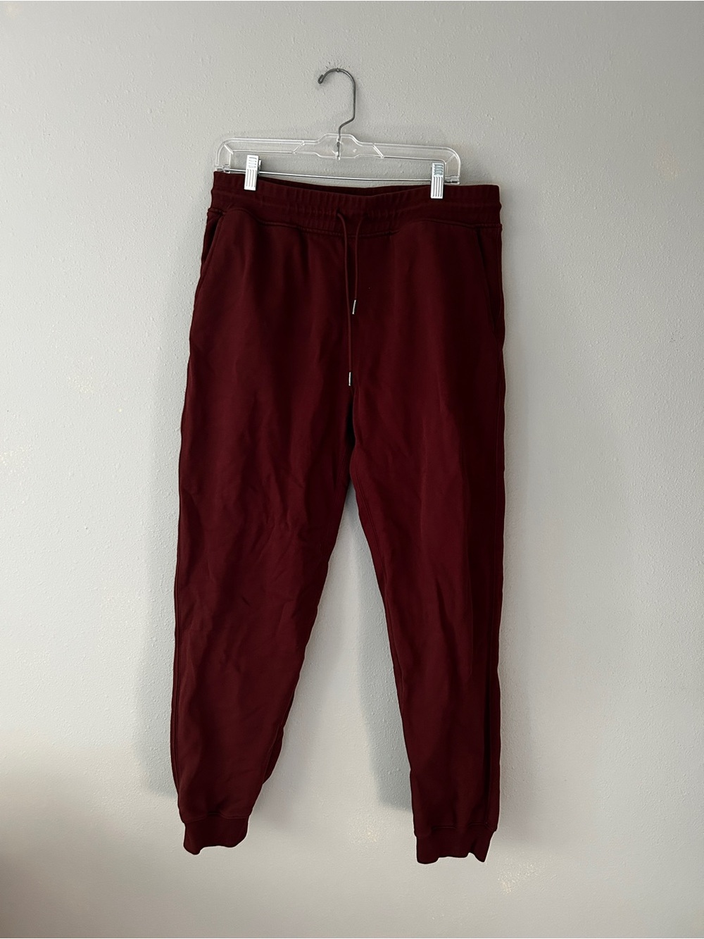 Todd Snyder Foundation Maroon Drawstring Joggers